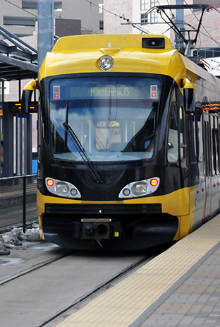 Image of a Minneapolis Metro train.