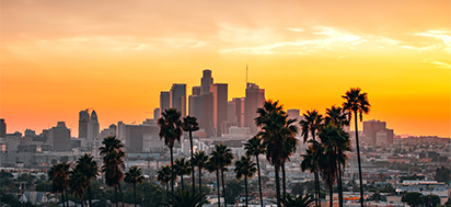 Image of the Los Angeles skyline